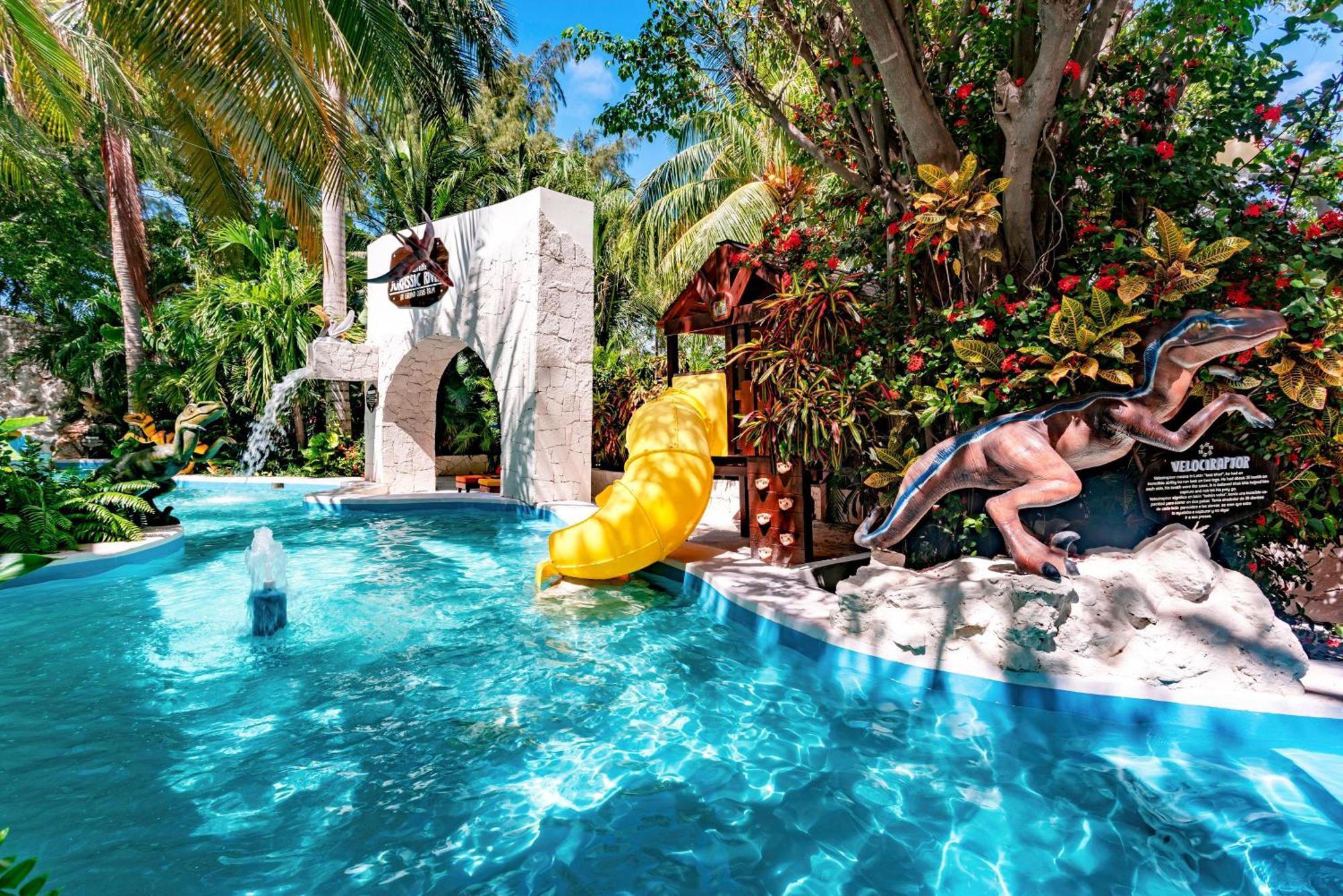 Grand Oasis Palm Hotel Cancún Kültér fotó Splash Jungle Water Park